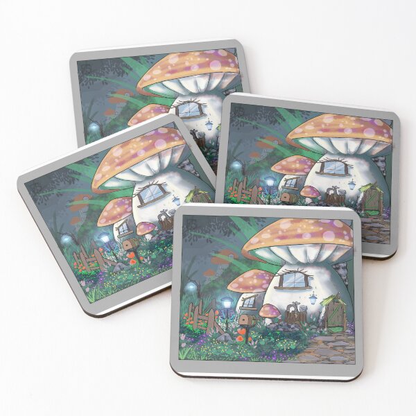 Item preview, Mushroom Cottage designed and sold by FruitCupSpace.