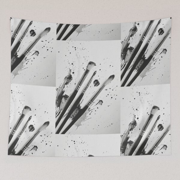 Item preview, Monochromatic Swirl: Brushstroke Expression designed and sold by Piotrek0001.