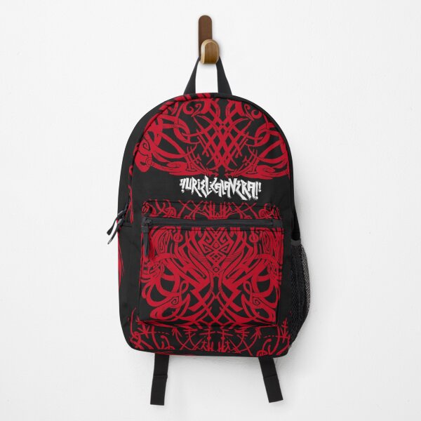 Item preview, red runes viking shield designed and sold by UrielCalavera.