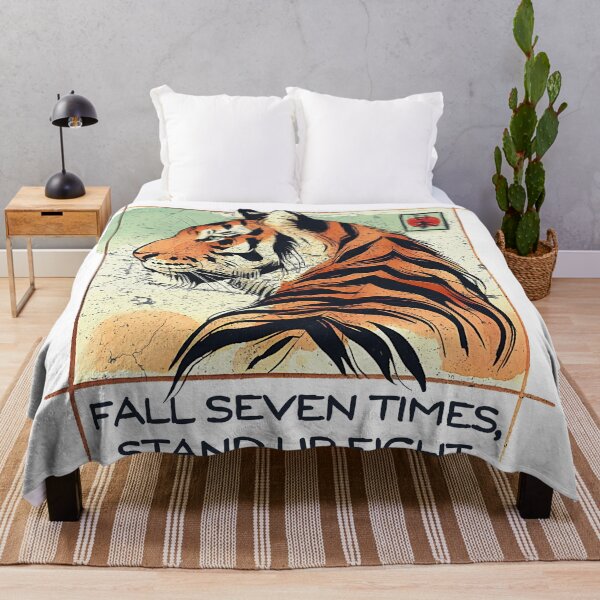 Item preview, Fall Seven Times Stand Up Eight  designed and sold by WanderlustCoCo.