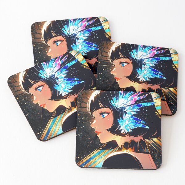 Item preview, Iridescent Enchantment: A Bioluminescent Beauty designed and sold by Shivanshu Tiwari.