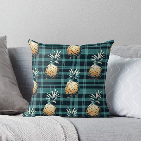 Artikelvorschau, Ananas-Vogel-Plaid entworfen und verkauft von  patchworkpersona.