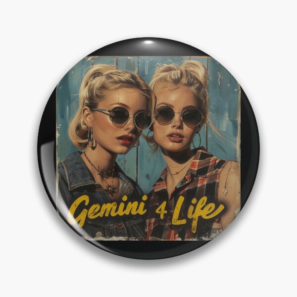 Item preview, Gemini 4 Life Retro designed and sold by Sototos® ⭐⭐⭐⭐⭐.