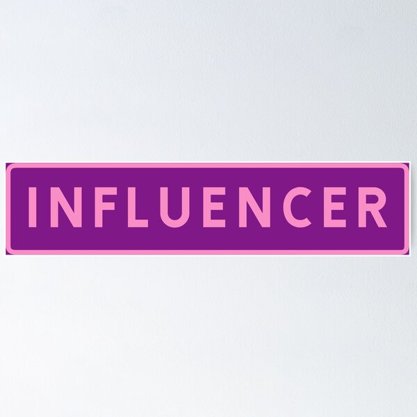 Item preview, Influencers? designed and sold by ALF2023.