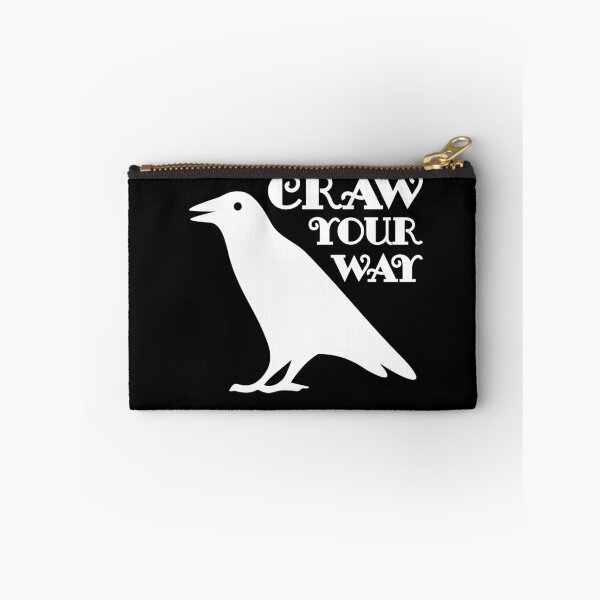 Item preview, Craw Your Way – White Crow Design to Embrace Your Inner Rebel designed and sold by Kubala.