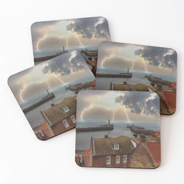 Item preview, Whitby Storm at Sea designed and sold by Alisonchambers2.