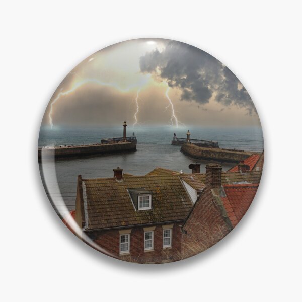 Item preview, Whitby Storm at Sea designed and sold by Alisonchambers2.