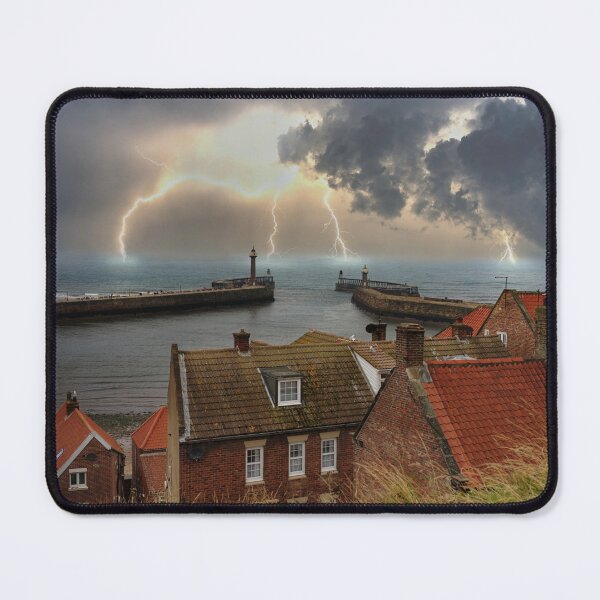 Item preview, Whitby Storm at Sea designed and sold by Alisonchambers2.