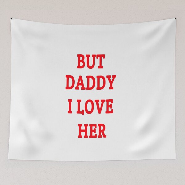 Item preview, but daddy i love her  designed and sold by MKshoper.