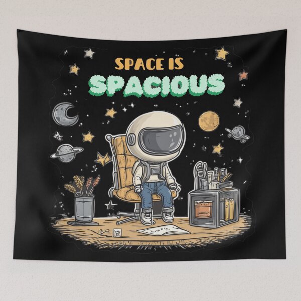Item preview, Space Visit 2 - Space is Spacious designed and sold by innoAttire.