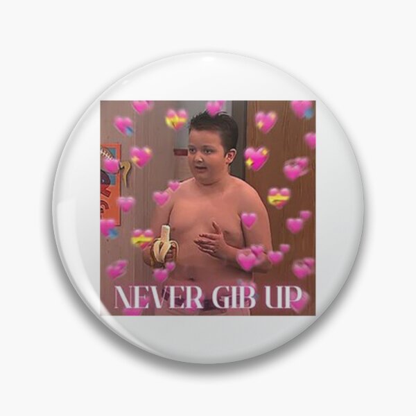 Item preview, Never Gib Up Meme designed and sold by clearrhalley.