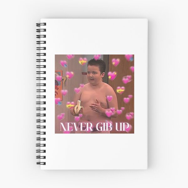 Item preview, Never Gib Up Meme designed and sold by clearrhalley.