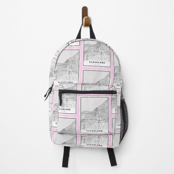 Item preview, Pastel Pink Cleveland Map designed and sold by Tamas Das.