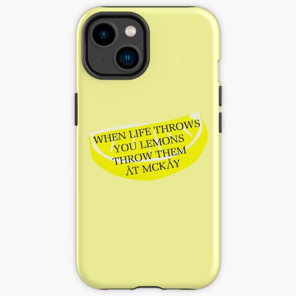 Wenn das Leben Zitronen wirft iPhone Robuste Hülle