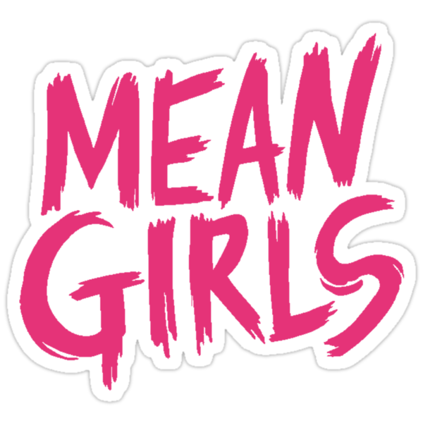 mean girls logo pink