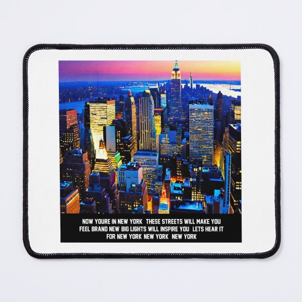 Item preview, Bright Lights Will Inspire You - Jay-Z Lyric Artwork designed and sold by GrizzlyCollective.