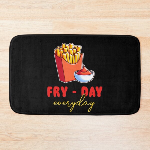 Item preview, Friday Fry-Day  Everyday - Funny French Fries Lovers Gift designed and sold by Smartmerch99.