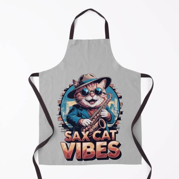 Item preview, Sax cat vibes - Saxophone cat designed and sold by JansenGS.