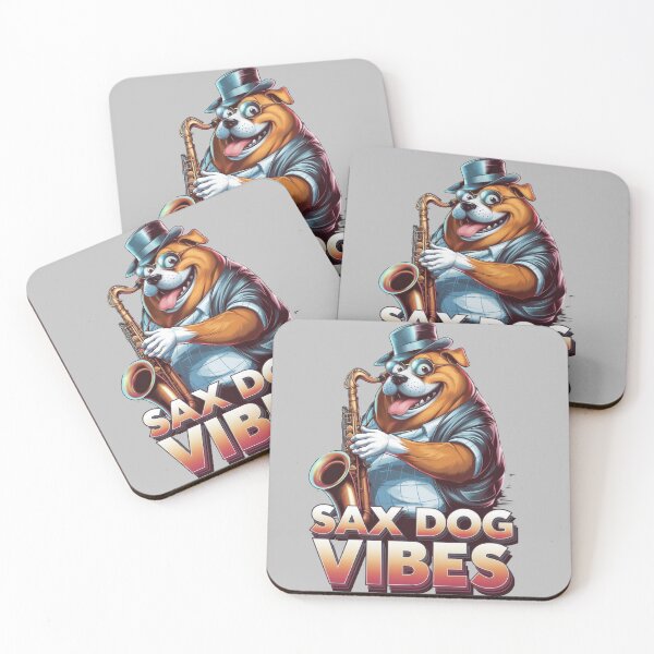 Item preview, Sax dog vibes - Saxophone dog designed and sold by JansenGS.