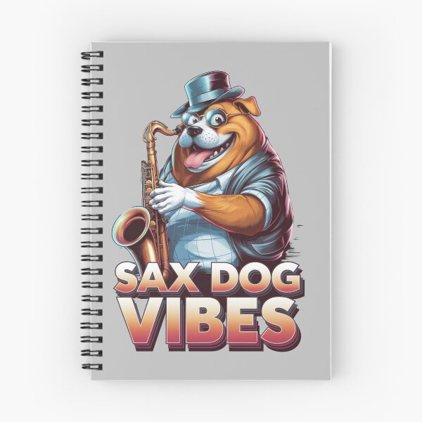 Item preview, Sax dog vibes - Saxophone dog designed and sold by JansenGS.