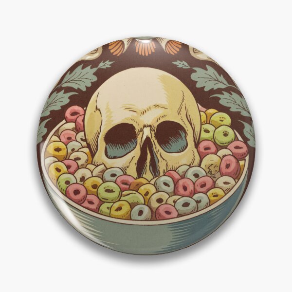 Item preview, The Cereal Killer – Funny Skull Breakfast Design designed and sold by Charlietule.
