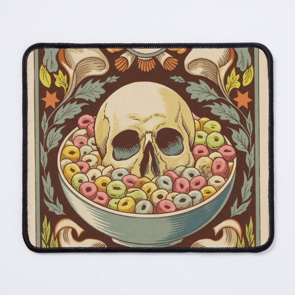 Item preview, The Cereal Killer – Funny Skull Breakfast Design designed and sold by Charlietule.