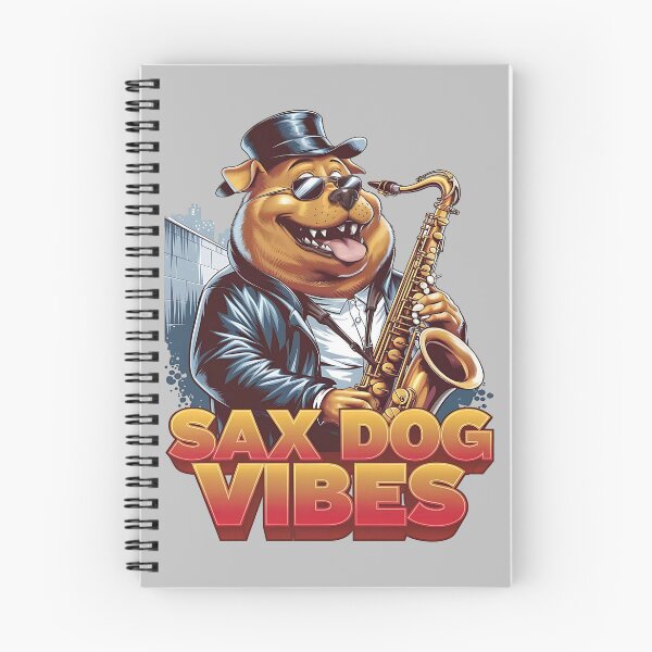 Item preview, Sax dog vibes - Saxophone dog designed and sold by JansenGS.