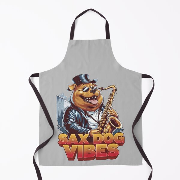 Item preview, Sax dog vibes - Saxophone dog designed and sold by JansenGS.