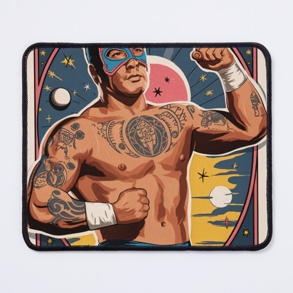 Item preview, El Luchador – Mexican Wrestler Art Design designed and sold by Charlietule.