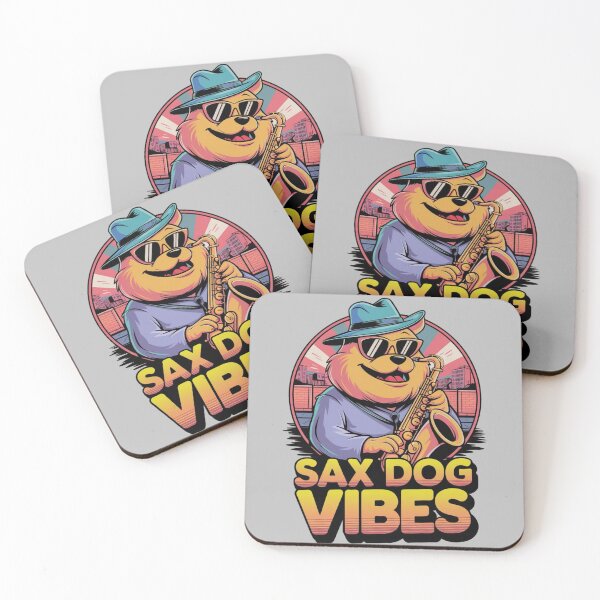 Item preview, Sax dog vibes - Saxophone dog designed and sold by JansenGS.