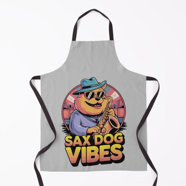 Item preview, Sax dog vibes - Saxophone dog designed and sold by JansenGS.