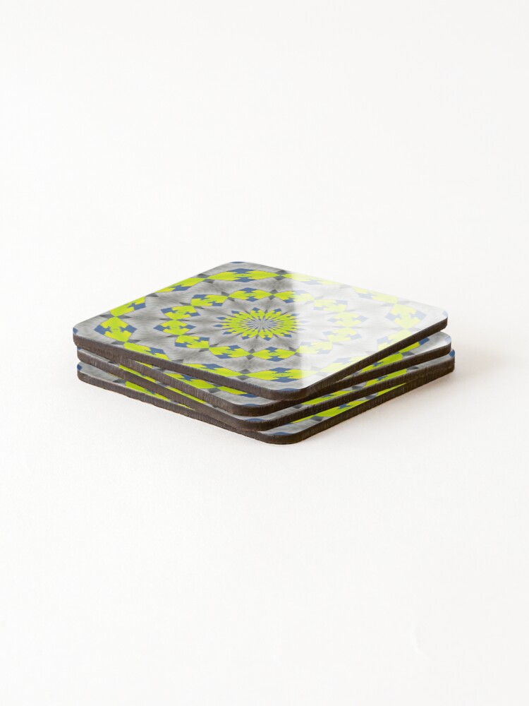 Thumbnail 4 of 5, Coasters (Set of 4),  Exploding Star designed and sold by dreamweavergt.