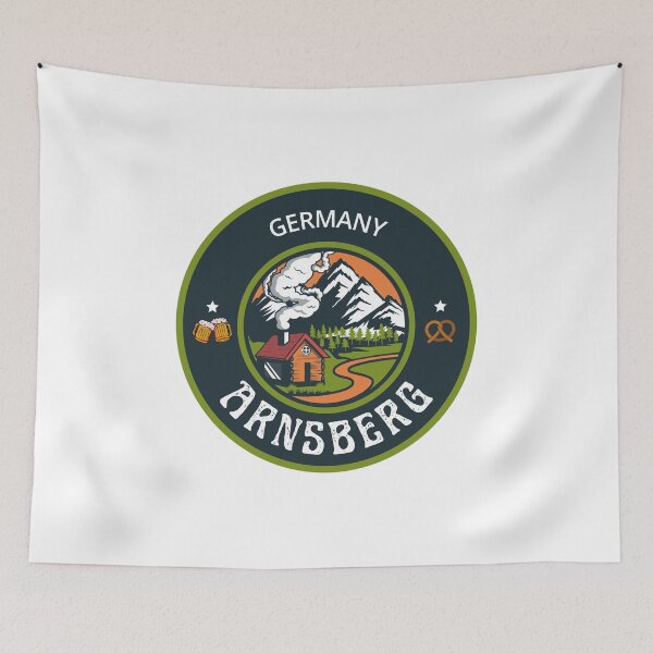 Item preview, Arnsberg Germany Green Emblem designed and sold by World Designs.