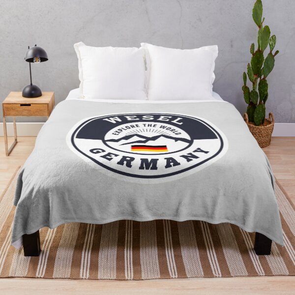 Item preview, Wesel Germany Black and White Crest designed and sold by World Designs.