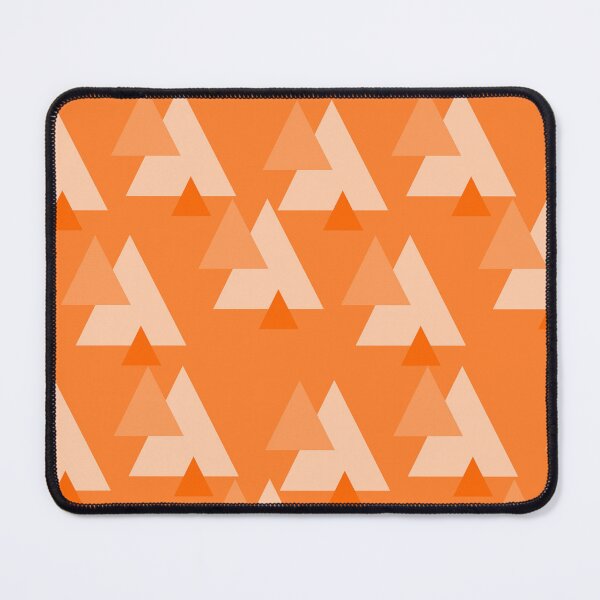 Item preview, Orange Scattered Triangles designed and sold by dottiedigitals.