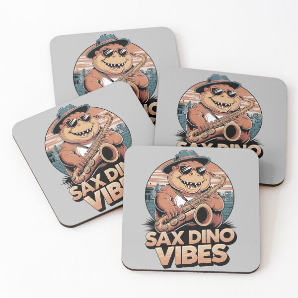 Item preview, Sax dino vibes - Saxophone dino designed and sold by JansenGS.