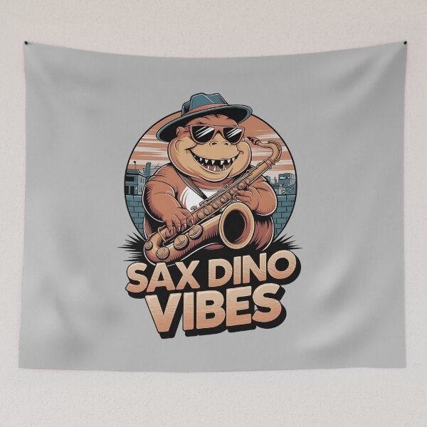 Artikelvorschau, Saxophon-Dino-Vibes - Saxophon-Dino entworfen und verkauft von JansenGS.