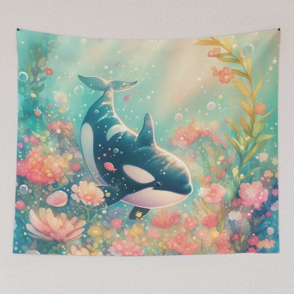 Item preview, Orca Floral World designed and sold by AshiraCreations.