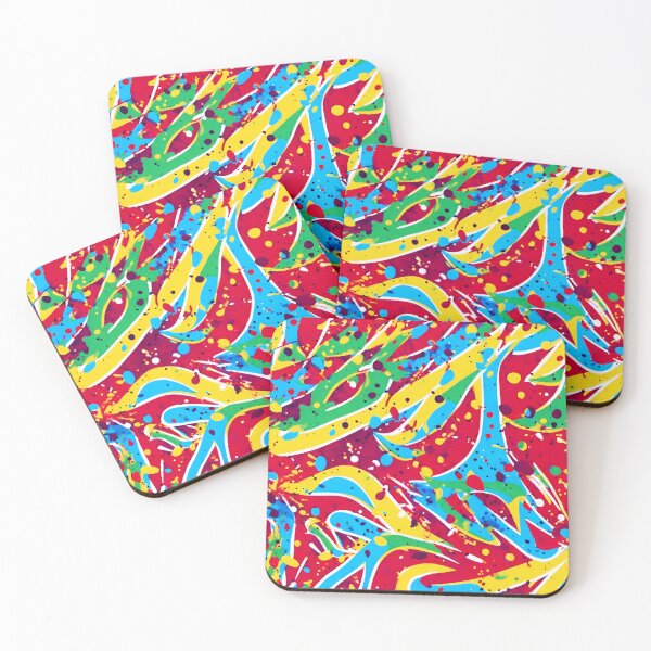 Item preview, Joyous Carnival Splatter Celebration Pattern 2 designed and sold by Tom-Johnson.