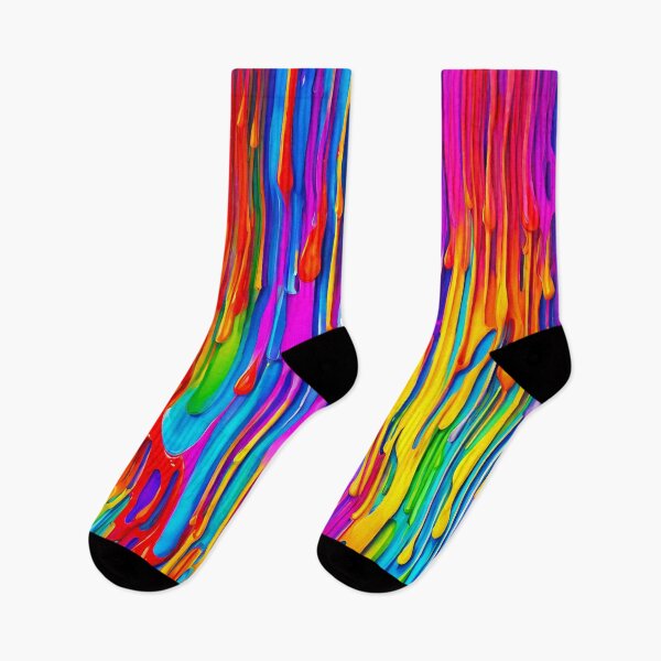 Item preview, Rainbow Paint Drip Seamless Pattern 2 designed and sold by Tom-Johnson.