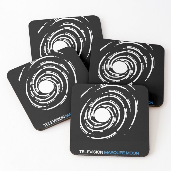 Item preview, Marquee Moon TELEVISION logo - white with blue designed and sold by WRITTEN AND DIRECTED BY.