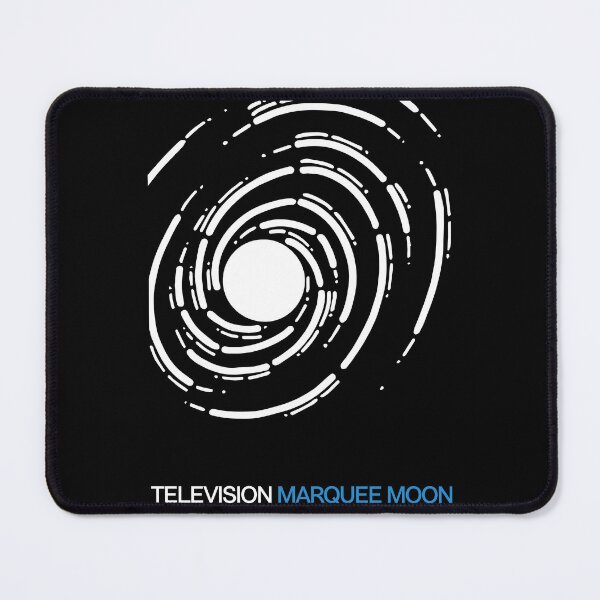 Item preview, Marquee Moon TELEVISION logo - white with blue designed and sold by WRITTEN AND DIRECTED BY.
