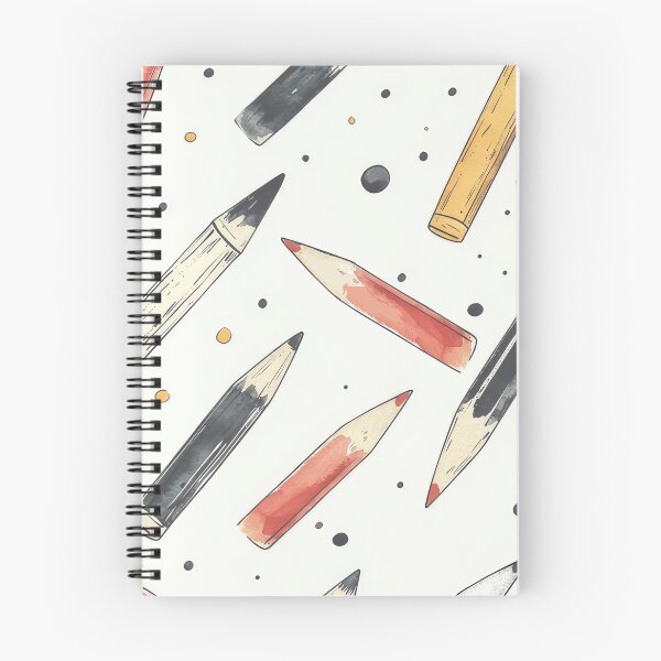 Item preview, seamless pattern with pens designed and sold by paratynka.