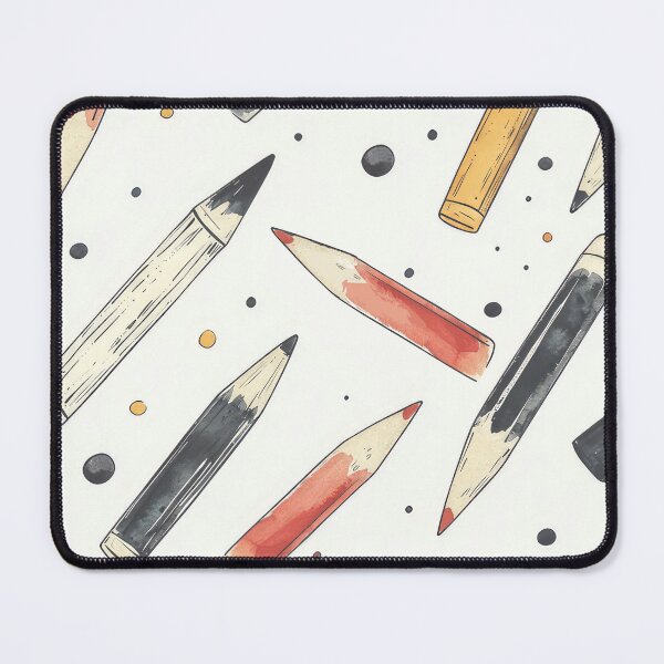 Item preview, seamless pattern with pens designed and sold by paratynka.