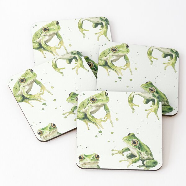 Item preview,  frog on a white background designed and sold by paratynka.