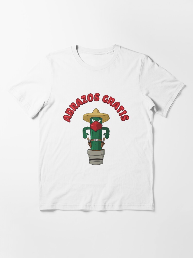 Alternate view of Abrazos Gratis - Funny Cactus Pun Gift Essential T-Shirt