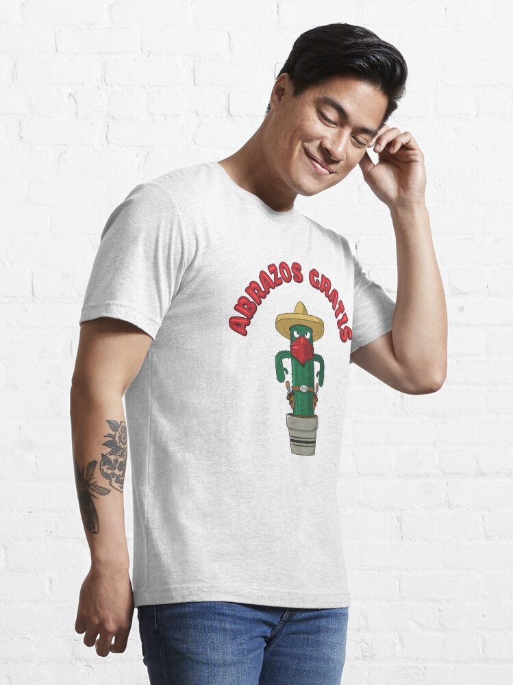 Alternate view of Abrazos Gratis - Funny Cactus Pun Gift Essential T-Shirt