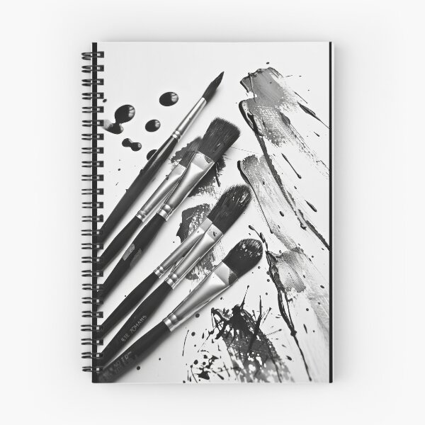 Item preview, Monochromatic Swirl: Brushstroke Expression designed and sold by Piotrek0001.
