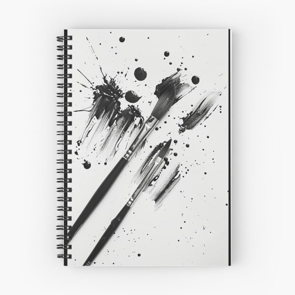 Item preview, Monochromatic Swirl: Brushstroke Expression designed and sold by Piotrek0001.