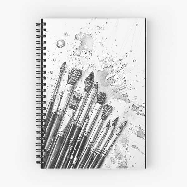 Item preview, Monochromatic Swirl: Brushstroke Expression designed and sold by Piotrek0001.